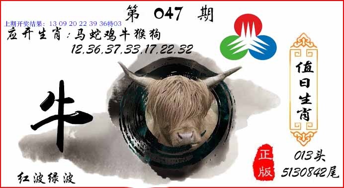 047期值日生肖[图]