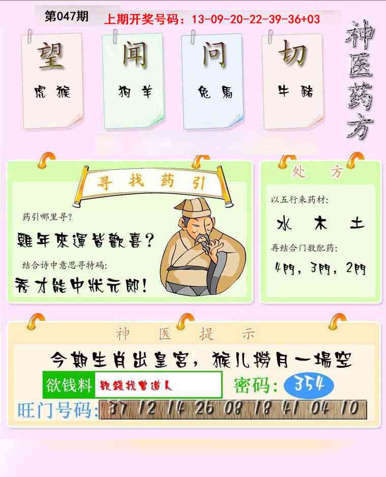 047期神医药方[图]
