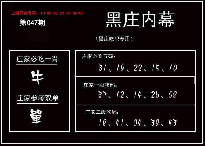047期黑庄内幕[图]