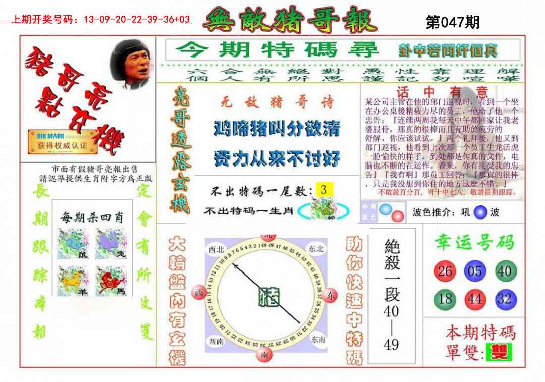 047期无敌猪哥[图]