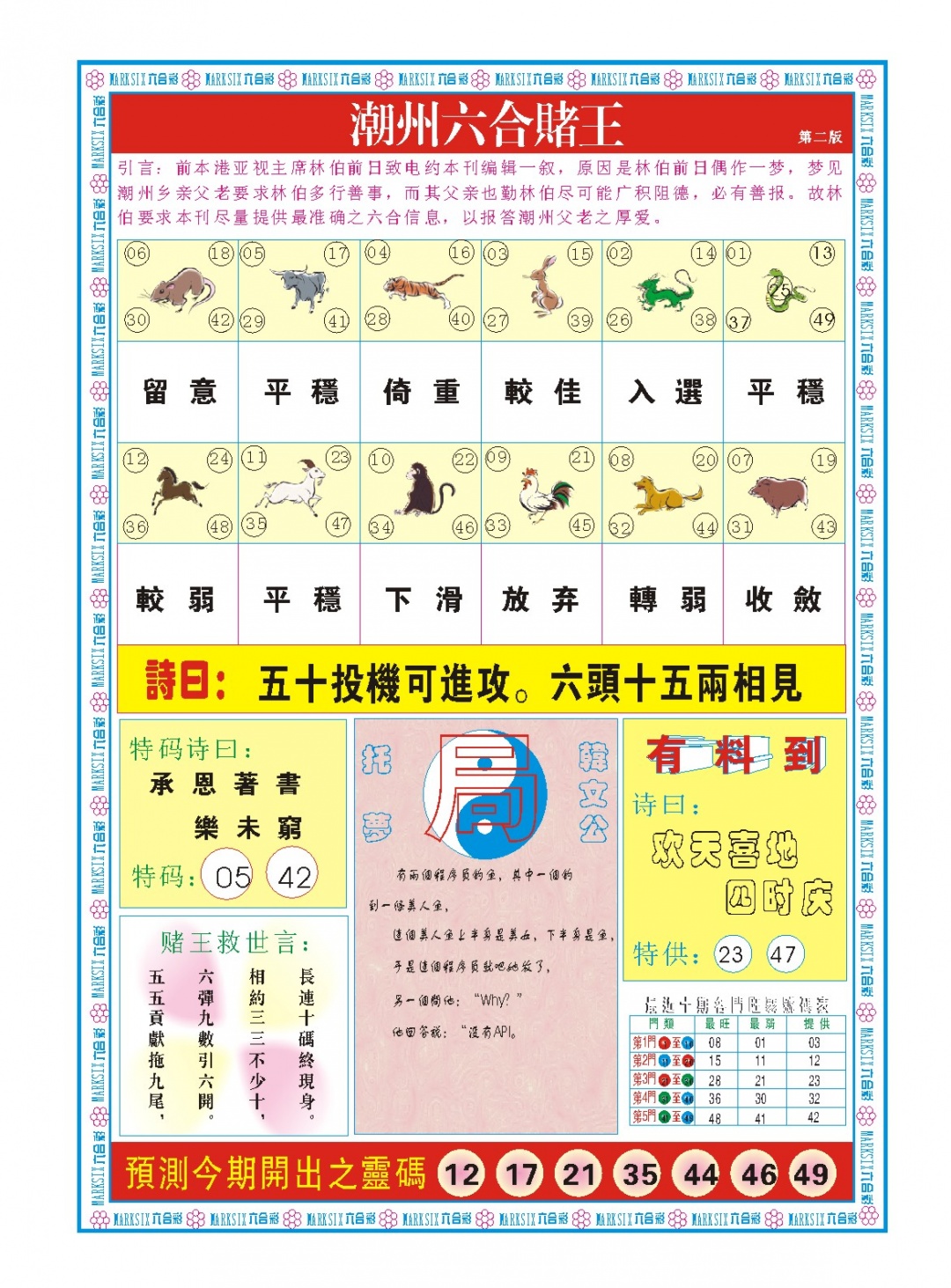 047期潮州六合赌王B[图]