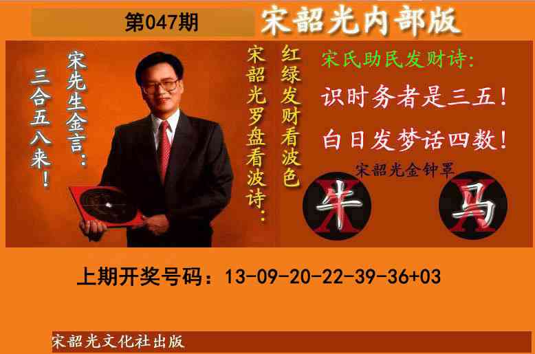 047期宋韶光内部版(另版)[图]