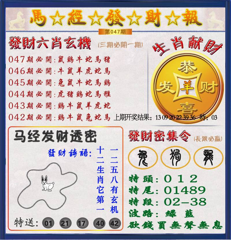 047期发财报[图]