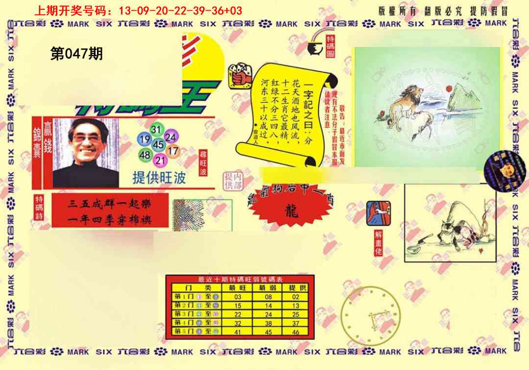 047期心水特码(信封)[图]