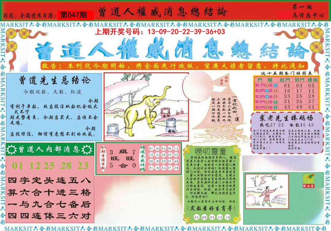 047期曾道人权威消息A[图]