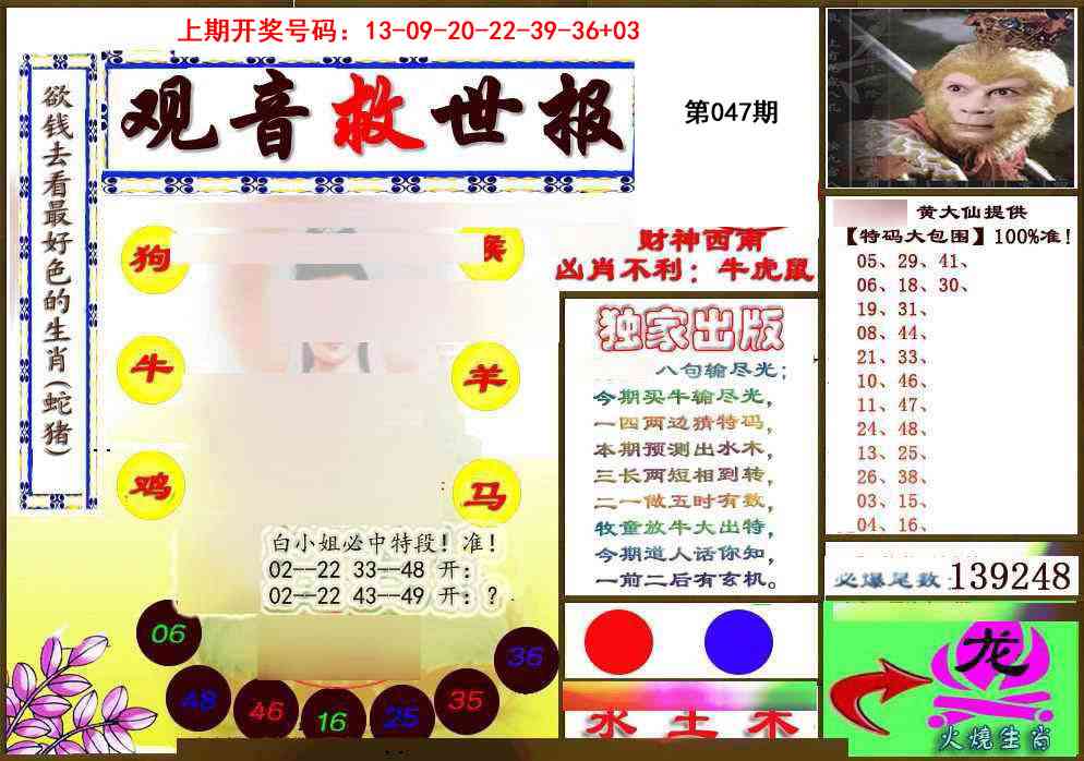 047期(另)观音救世密报[图]