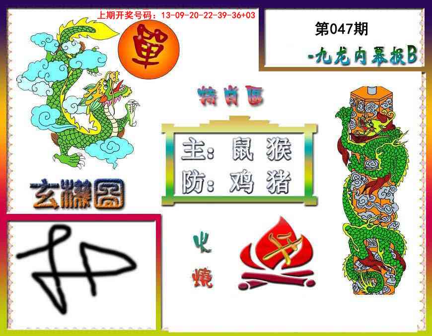 047期九龙内幕特肖图B[图]