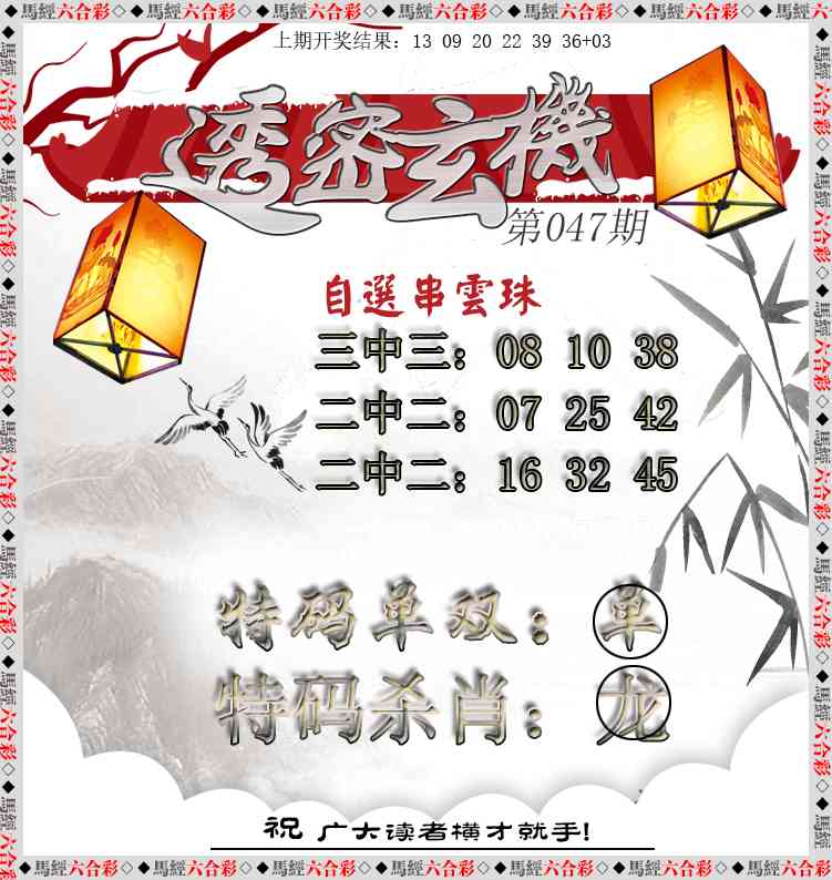 047期透密玄机[图]