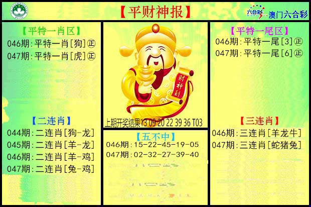 047期平财神[图]