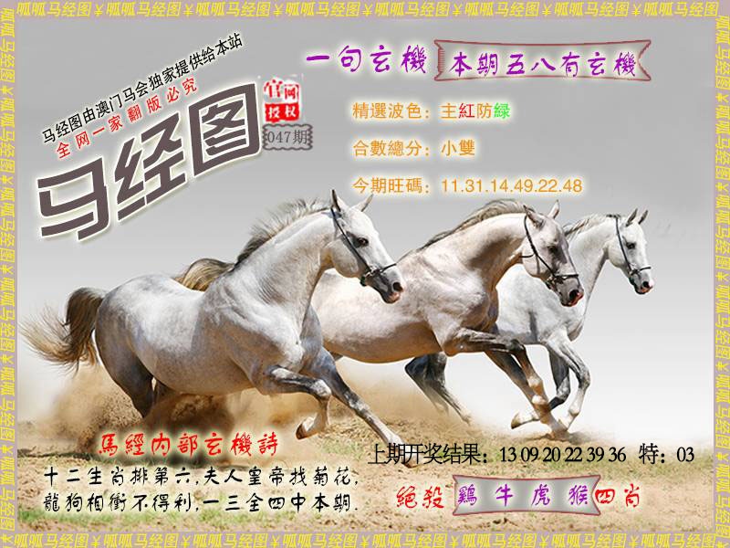 047期马经6[图]