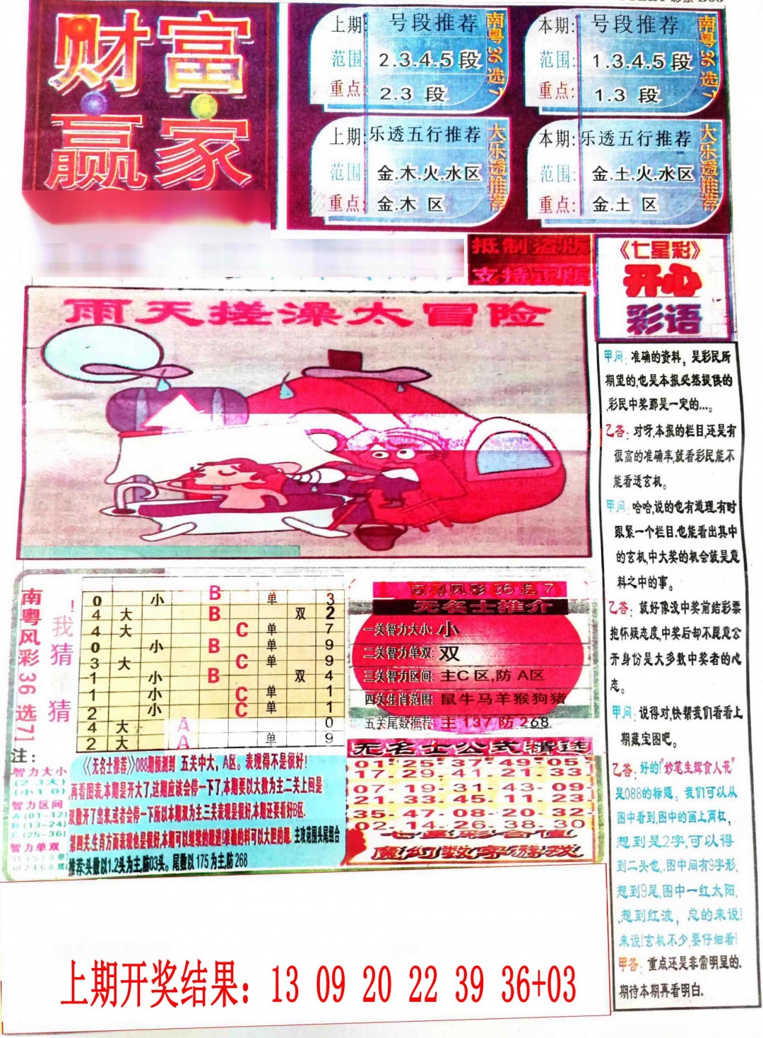 047期七星彩图(高清)[图]