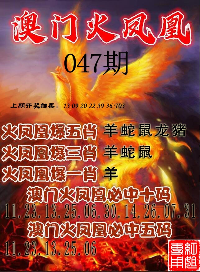 047期火凤凰[图]