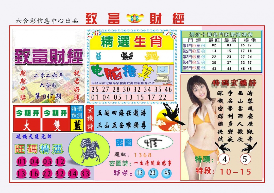 047期致富财经[图]