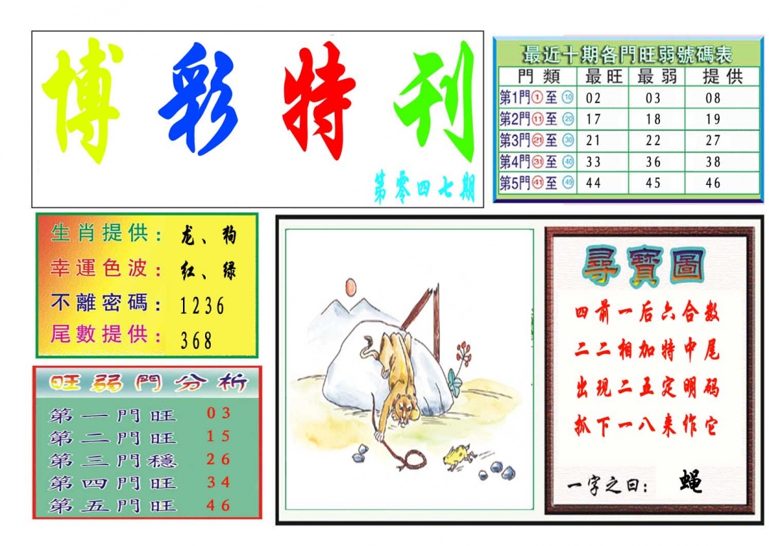 047期博彩特刊[图]