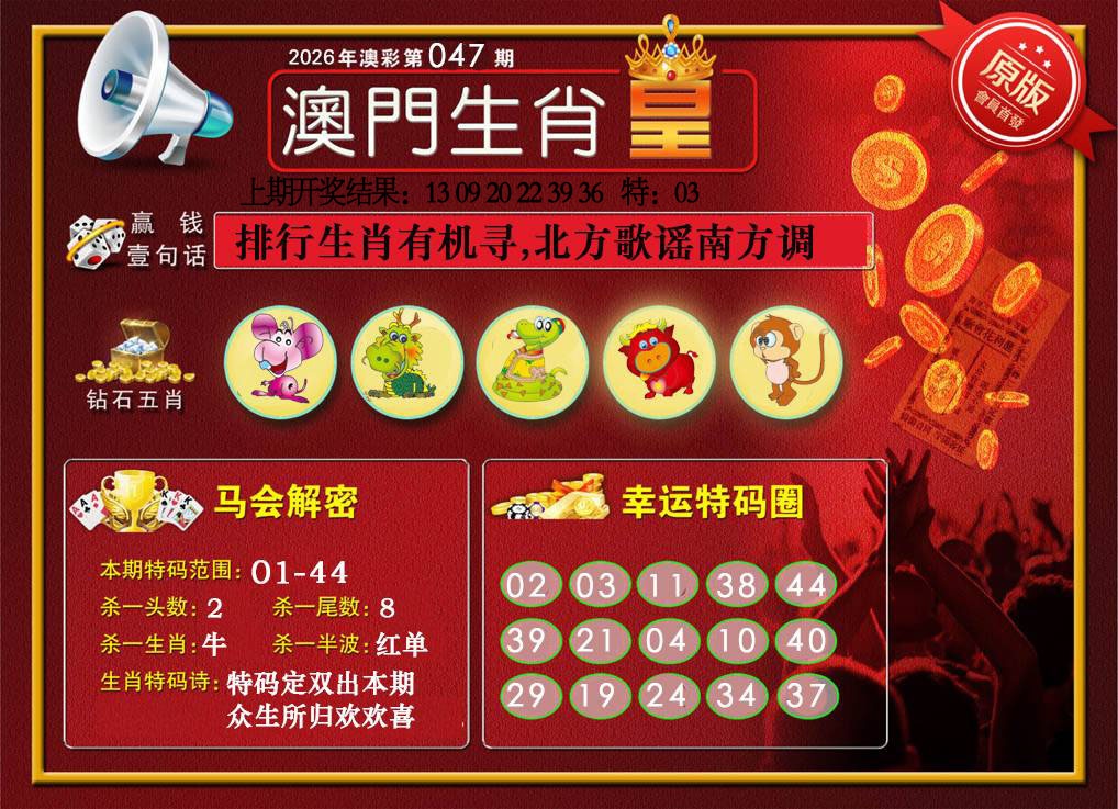 047期澳门生肖皇[图]