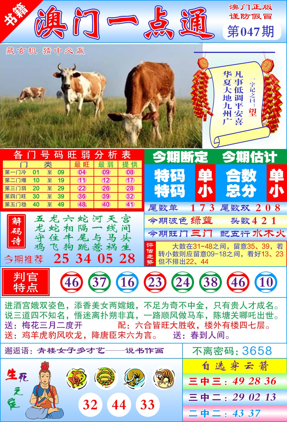 047期澳门一点通[图]