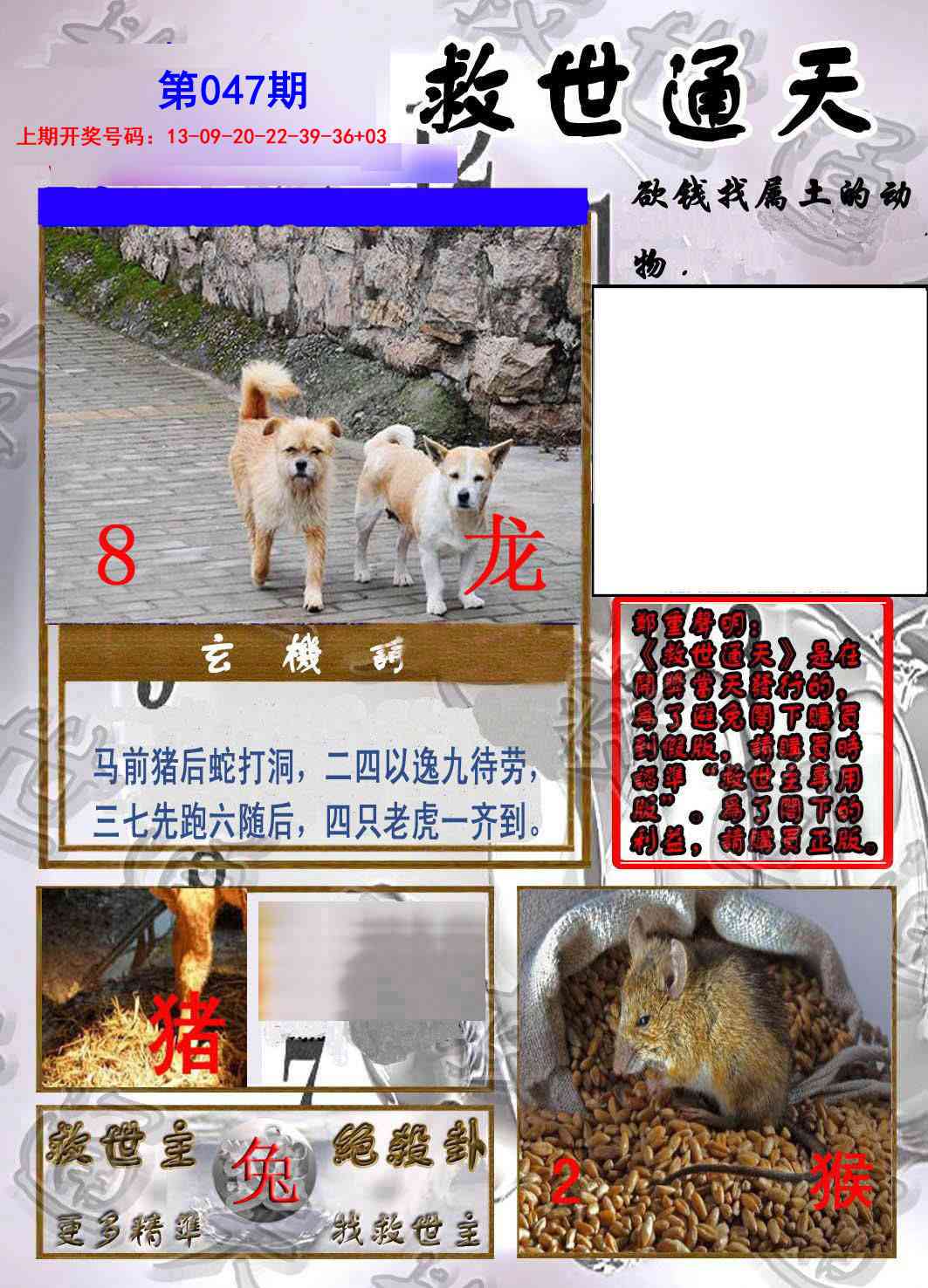 047期救世通天报[图]